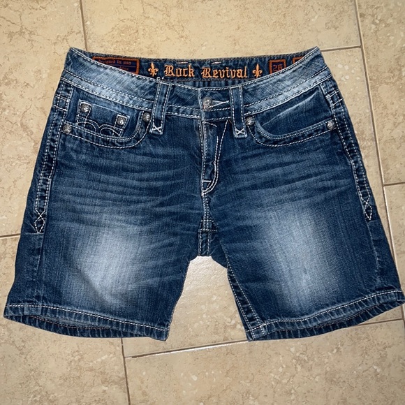 Rock Revival Pants - Rock Revival jean shorts